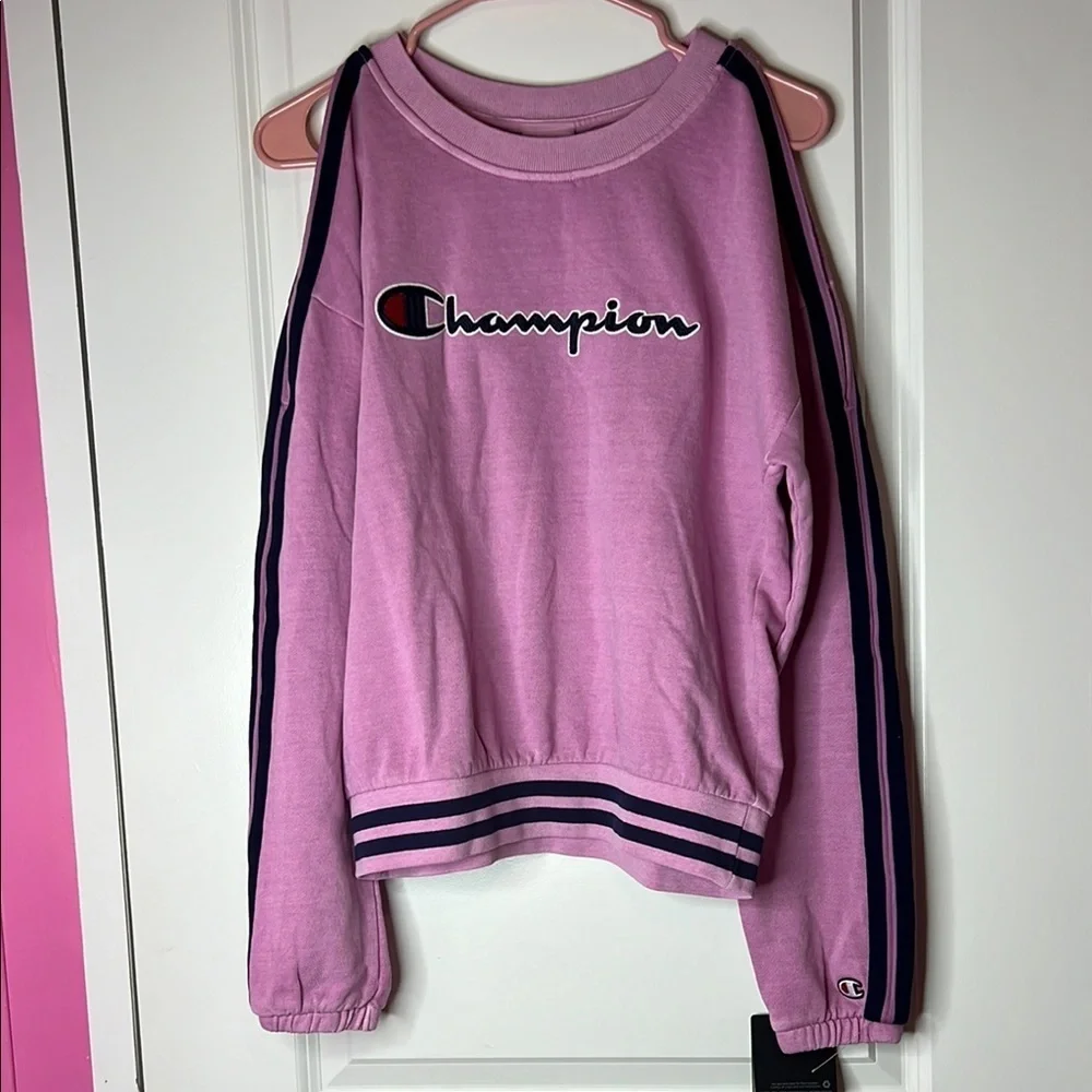 Champion Women's Pink Sweatshirt ✅NEW